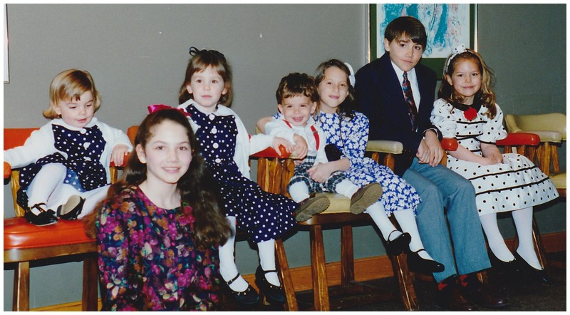 1993 3G Grandkids of Regina and Hirsch Abraham.jpg